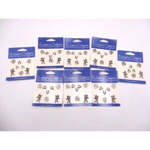Buttons Galore & more Charm Collection Irish theme 64 Charms 8 New Packs